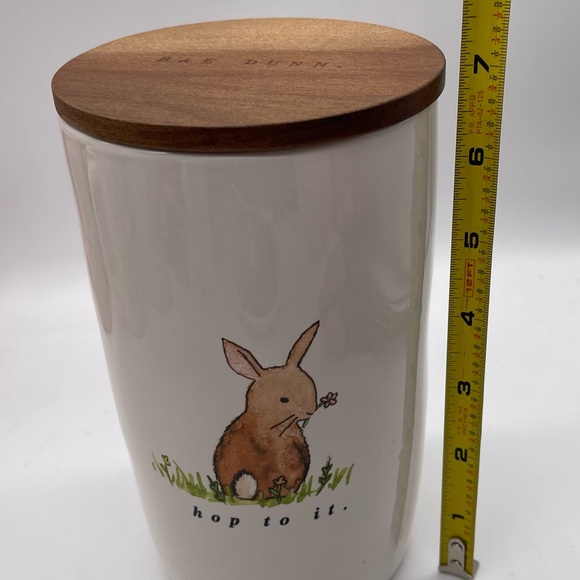 Rae Dunn hop to it cellar and Happy spring mug with lid. - Picture 2 of 6